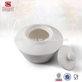 Dubai tableware dinnerware Small porcelain Sugar bowls with spoon